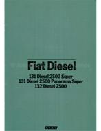 1979 FIAT 131 | 132 DIESEL BROCHURE NEDERLANDS, Nieuw