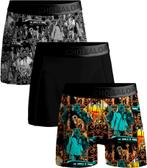 Muchachomalo Boxershorts 3-Pack Montana maat L Heren, Verzenden, Zwart, Muchachomalo, Boxer