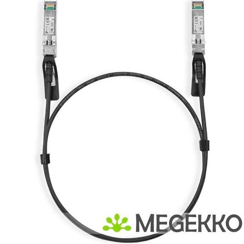 TP-LINK TL-SM5220-1M Glasvezel kabel SFP+ DAC Zwart, Informatique & Logiciels, Ordinateurs & Logiciels Autre, Envoi