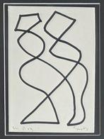 Siep Van Den Berg (1913-1998) - One line drawing Tango