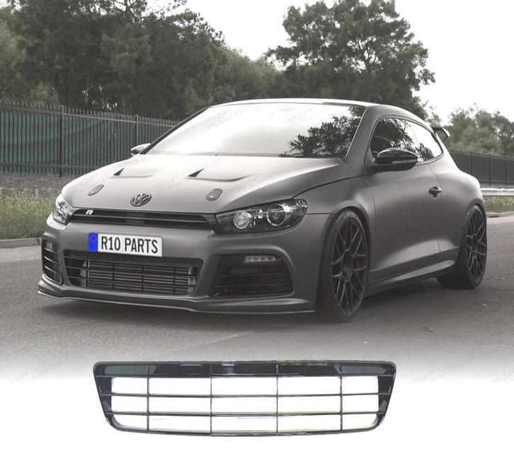 GRILLE BOUCLIER VOLKSWAGEN VW SCIROCCO MK3 08-14 LOOK R, Auto-onderdelen, Carrosserie, Verzenden
