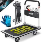 MASKO® Plateauwagen inklapbaar 300 kg laadvermogen Transport, Verzenden, Nieuw