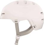 Abus helm Indy pure white L 57-61cm, Fietsen en Brommers, Verzenden, Zo goed als nieuw, Abus