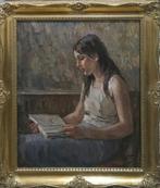 Attilio Toro (1892-1982) - Donna in lettura