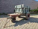 Antieke houten getrokken kiepwagen L. De..., Ophalen, Nieuw