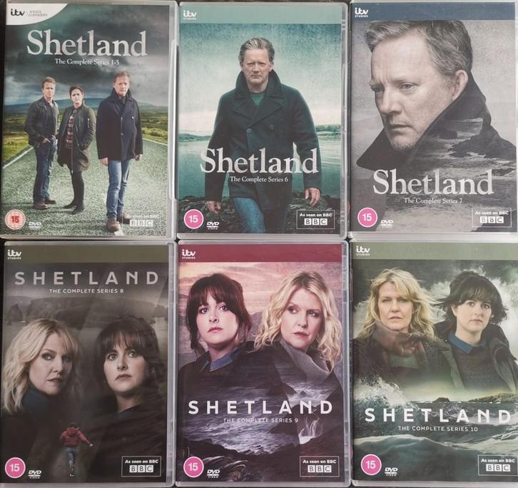 Shetland series 1 - 10 complete             Gratis verzenden, CD & DVD, DVD | TV & Séries télévisées, Envoi