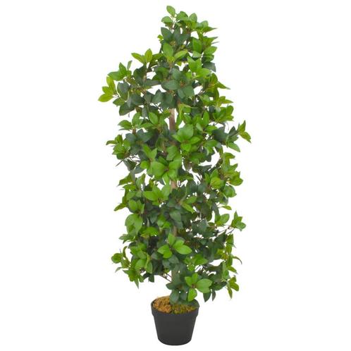 vidaXL Plante artificielle avec pot Laurier Vert 120 cm, Huis en Inrichting, Woonaccessoires | Kunstplanten en Kunstbloemen, Verzenden