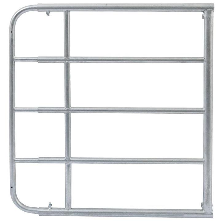 Portail de pâture réglable 1 à 1,70m galvanisé, 110 cm -, Doe-het-zelf en Bouw, Hang- en Sluitwerk