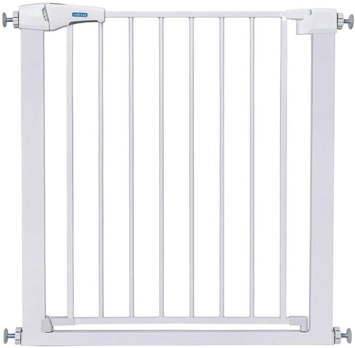 Traphekje zonder boren - Veiligheidshekje - 75-82cm - Wit -, Jardin & Terrasse, Portes de jardin, Envoi