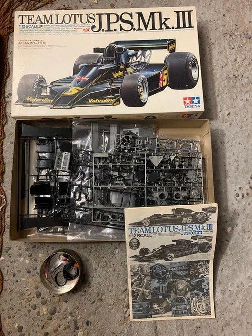 Tamiya 1:12 - Modelbouwdoos - Lotus racewagen, Hobby en Vrije tijd, Modelauto's | 1:5 tot 1:12