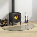 vidaXL Glasplaat voor open haard halfrond 1200x500 mm, Doe-het-zelf en Bouw, Glas en Ramen, Verzenden, Nieuw
