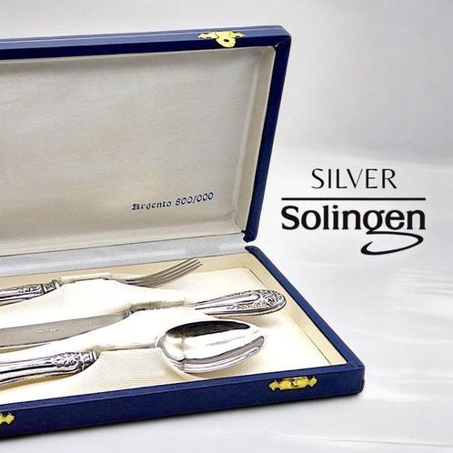 Solingen - Bestekset (3) - Mod. Cesellati con decori, Antiek en Kunst, Curiosa en Brocante