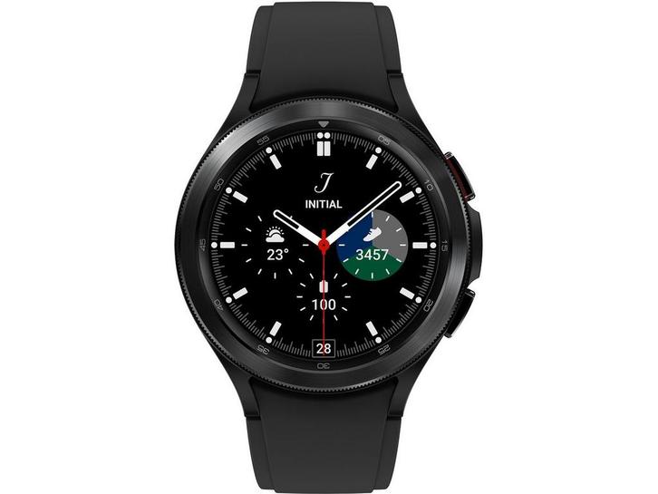 Samsung Galaxy Watch4 Classic - Smartwatch - Bloeddrukmeting, Handtassen en Accessoires, Smartwatches, Zo goed als nieuw, Verzenden