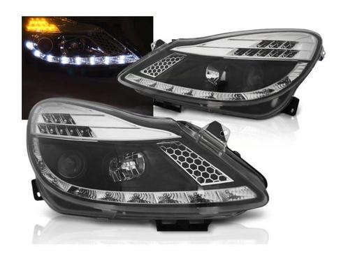 LED DRL koplampen Daylight Black geschikt voor Opel Corsa D, Auto-onderdelen, Verlichting, Nieuw, Opel, Verzenden