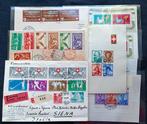 Suisse 1933/1955 - 7 courriers de Suisse - Michel, Postzegels en Munten, Postzegels | Europa | België, Gestempeld