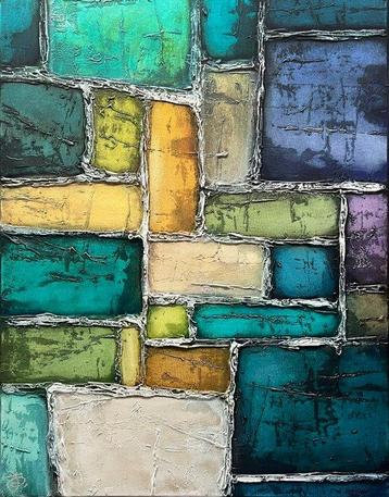 Jecminek - Architecture of Dreams - XL 3D painting - ready beschikbaar voor biedingen