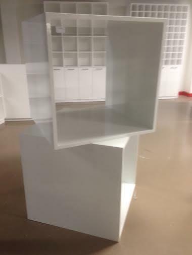 *TIP*  High glossy mega kubus, Zakelijke goederen, Kantoor en Winkelinrichting | Winkel en Inventaris, Ophalen of Verzenden