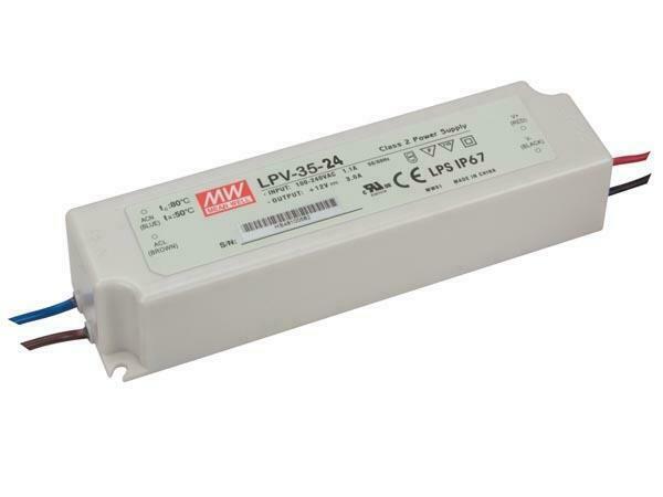 LED driver IP67 transformator 24v 1.5A VDC 35W - 1, Huis en Inrichting, Lampen | Overige, Verzenden