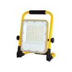 AANBIEDING LED Accu Bouwlamp Floodlight 50 Watt Daglicht wit, Lamp met armatuur, Verzenden