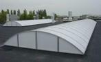 Zonwerend raamfolie dakkoepel, lichtstraat, polycarbonaat