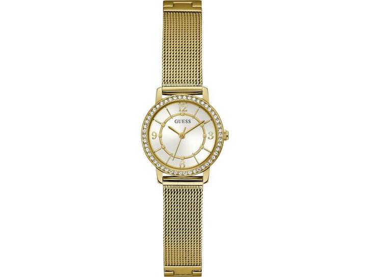 GUESS GW0534L2 - Dames Horloge - Staal met Geelgouden, Handtassen en Accessoires, Horloges | Dames, Zo goed als nieuw, Guess, Verzenden
