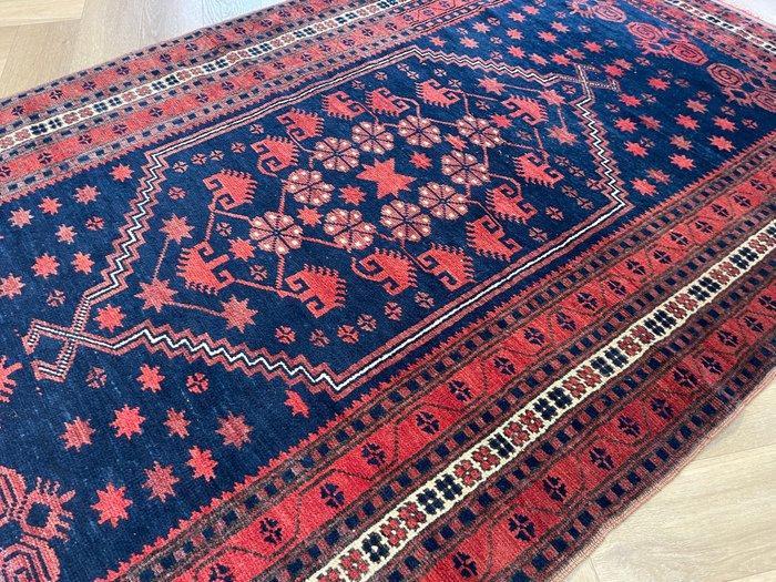 Vintage Dosemealti tapijt - handgeknoopt - wol - Turkije -, Huis en Inrichting, Stoffering | Tapijten en Vloerkleden