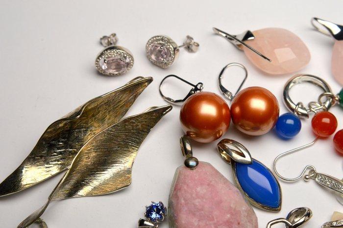 Argent sterling 925 - 173 g - Pendentif - Lot de pendentifs, Antiquités & Art, Antiquités | Argent & Or