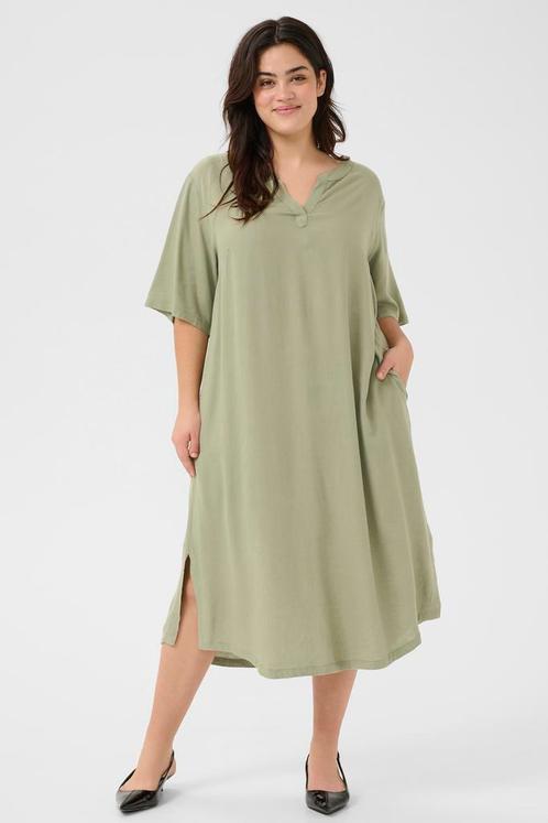 Kaffe Curve jurk ECO korte54Maat 46/48 (XL) of groter, Kleding | Dames, Jurken, Overige kleuren, Nieuw, Maat 46/48 (XL) of groter