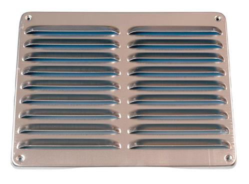 Aluminium schoepenrooster opbouw 245 x 195mm - ALU (1-2520A), Doe-het-zelf en Bouw, Ventilatie en Afzuiging, Nieuw, Verzenden