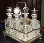 Tafelmiddenstuk (6) - Glas, Zilver - portaspezie