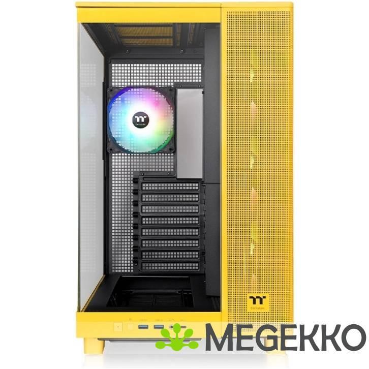 Thermaltake View 380 XL TG ARGB Midi Tower Geel, Informatique & Logiciels, Boîtiers d'ordinateurs, Envoi