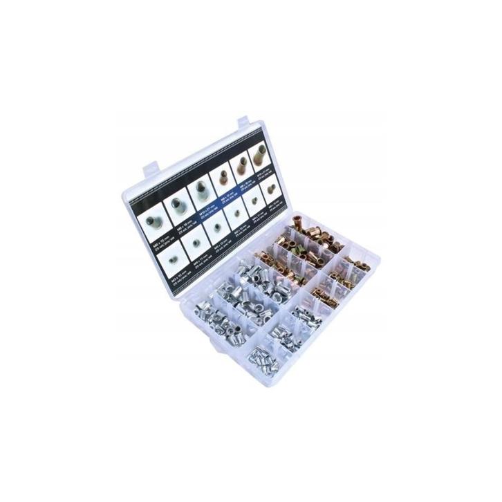 ASTA Assortiment blindklinkmoeren staal M3 t/m M10 (300-deli, Doe-het-zelf en Bouw, Gereedschap | Machine-onderdelen en Toebehoren