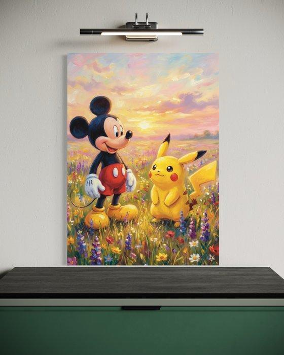 ANDSAL - Mickey Mouse & Pikachu Pokémon Special Limited, Games en Spelcomputers, Spelcomputers | Overige Accessoires