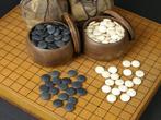Bordspel - Vintage Go Set met schelpen- en leisteenstenen