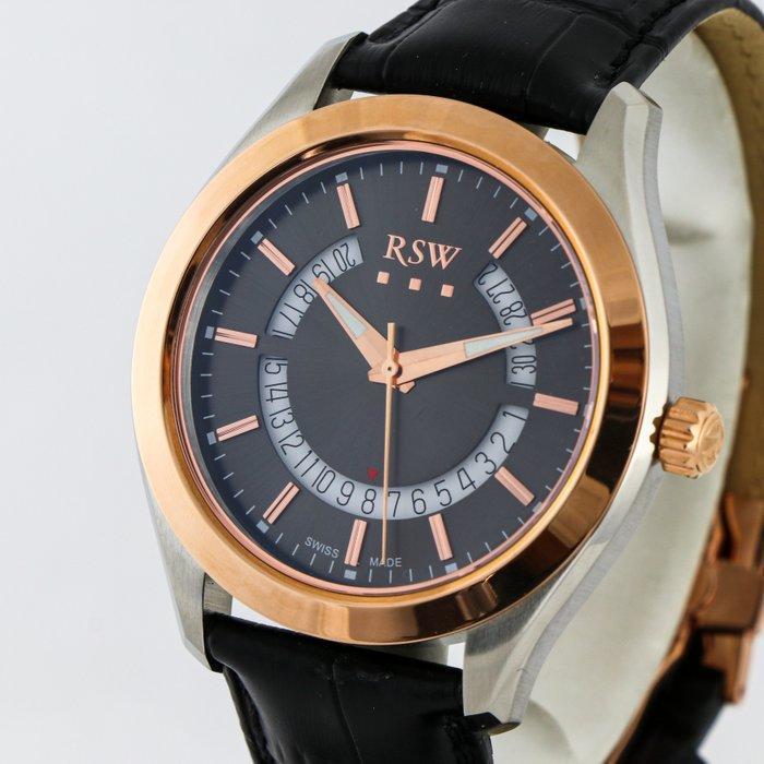 RSW - Swiss made Quartz watch - RSWM125-SRL-2 - Sans prix de, Handtassen en Accessoires, Horloges | Heren