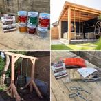 DOUGLAS HOUT | Balken | Palen | Regels AANBIEDING!*, Jardin & Terrasse, Poteaux, Poutres & Planches, Ophalen of Verzenden, Palen