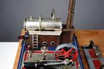 Stoommachine (5) - Wilesco - Aluminium, IJzer, Glas,, Antiek en Kunst