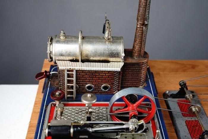 Stoommachine (5) - Wilesco - Aluminium, IJzer, Glas,, Antiek en Kunst, Antiek | Wandborden en Tegels