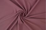 10 meter lycra stof - Donker oud roze - 155cm breed, Overige materialen, Overige kleuren, Verzenden, 120 cm of meer