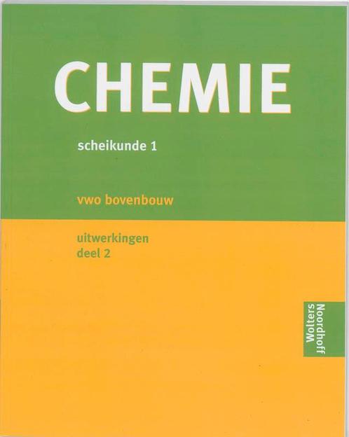 Chemie 2Vwo Uitwerkingen 9789001187361, Livres, Livres scolaires, Envoi