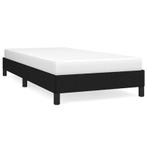 Bedframe Stof Zwart 90x200 | OP = OP | 35%, Huis en Inrichting, Slaapkamer | Bedden, 90 cm, Eenpersoons, Verzenden, Zwart