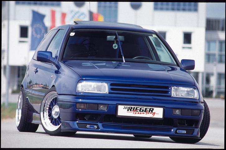 Rieger frontspoiler | Vento | stuk ongespoten abs | Rieger T, Auto diversen, Tuning en Styling, Verzenden