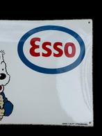 Emaillerie Alsacienne - Tintin & Milou / Esso - Plaque