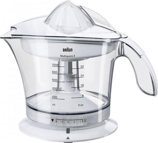 Braun CitrusQuick 1 MPZ 9 - Elektrische Citruspers - Wit, Elektronische apparatuur, Overige elektronische apparatuur, Ophalen of Verzenden