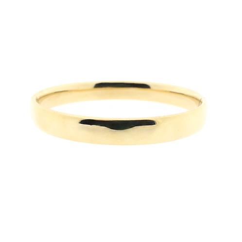 Gouden brede slavenarmband | Ø 60,5 mm (tijdloos sieraad), Handtassen en Accessoires, Armbanden, Overige kleuren, Gebruikt, Goud
