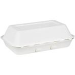 Voedselcontainers | Bagasse | Composteerbaar | 200 Stuks |, Verzenden, Nieuw in verpakking