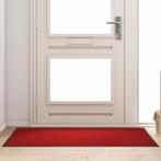 vidaXL Deurmat Rechthoekig Rood 90x150 cm, Tuin en Terras, Deurmatten, Verzenden, Nieuw