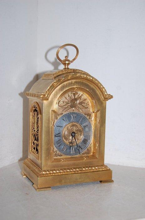 Pendulette d’officier - Bronze - 1880-1920, Antiquités & Art, Antiquités | Horloges