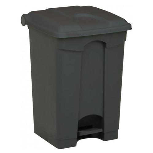 Pedaalemmer | Kunststof (Grijs) | 45L | Klapdeksel |, Zakelijke goederen, Horeca | Keukenapparatuur, Nieuw in verpakking, Verzenden