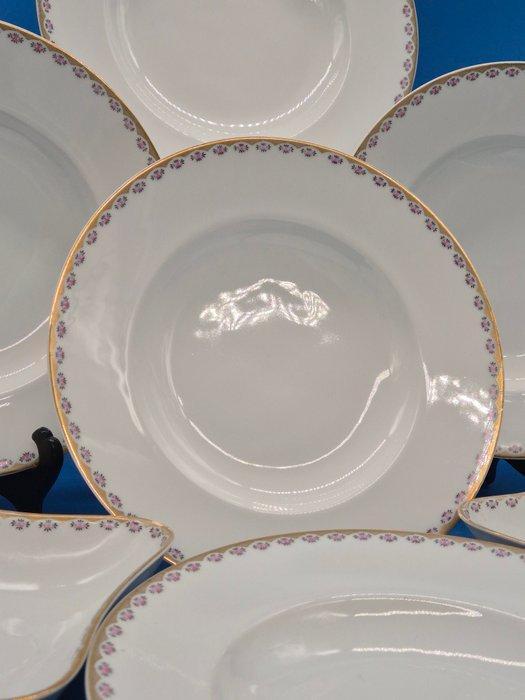 Eetservies - Hutschenreuther Hohenberg Bavaria – 5 tiefe, Antiek en Kunst, Antiek | Meubels | Tafels